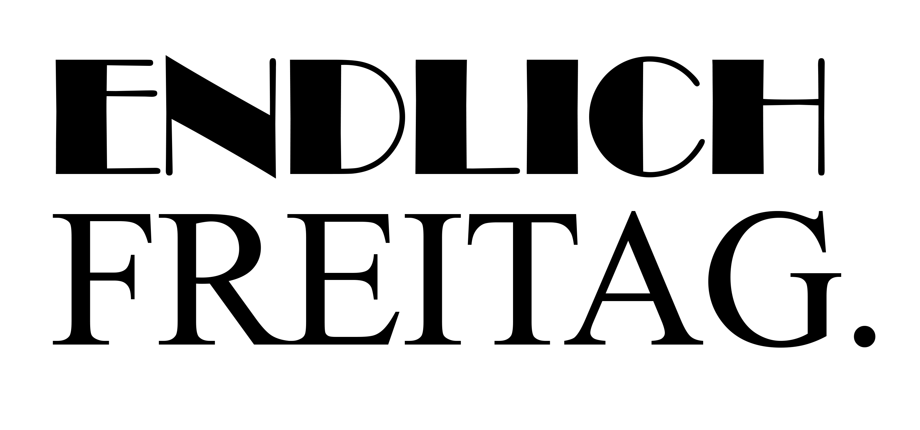 Endlich Freitag Logo